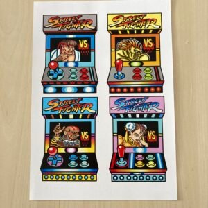 Arcade street figther Pack 2Prints