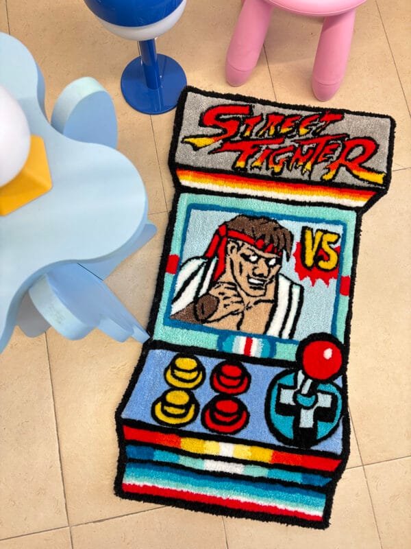 Street fighter Handmade Rug - Imagen 3