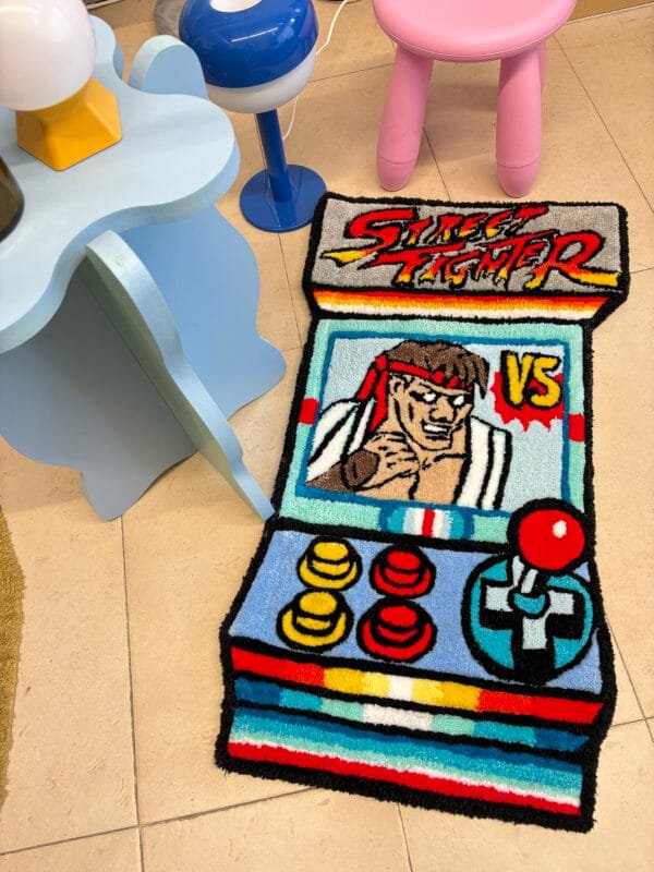 Street fighter Handmade Rug - Imagen 2