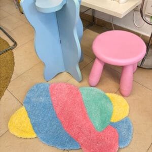 Cotton CloudHandmade Rug