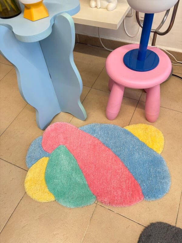 Cotton CloudHandmade Rug - Imagen 4