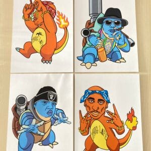 Pack PokemonRAP 2 (4Prints)