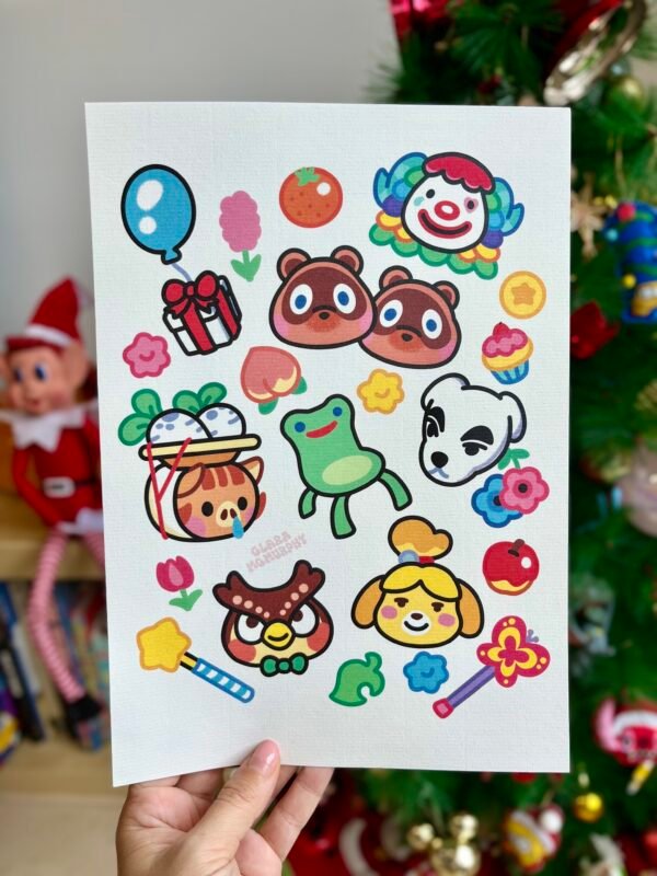 Animal Crossing Print