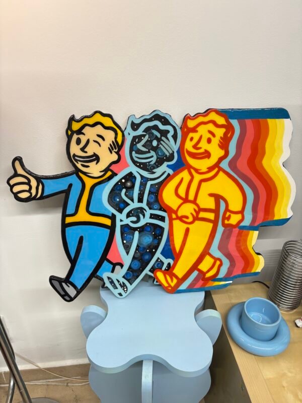 wood handmade Fallout custom - Imagen 2