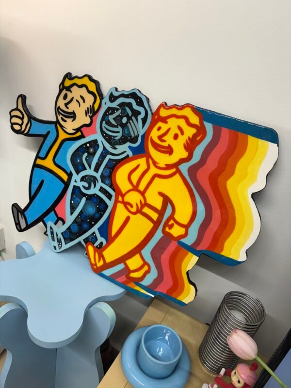 wood handmade Fallout custom - Imagen 3