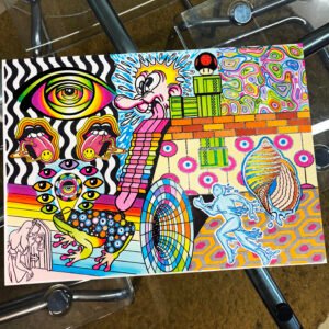 Original painting Trip trip